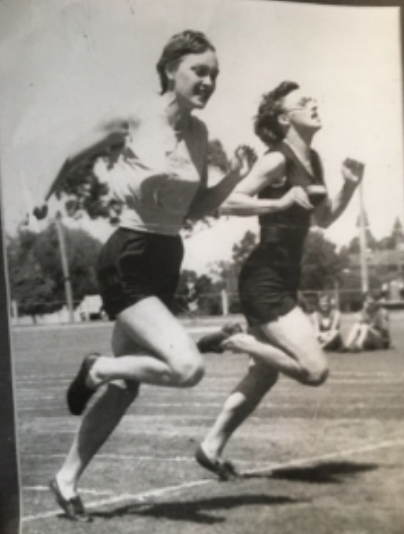 Winsome Cripps and Alison Hanmer, nee Newman