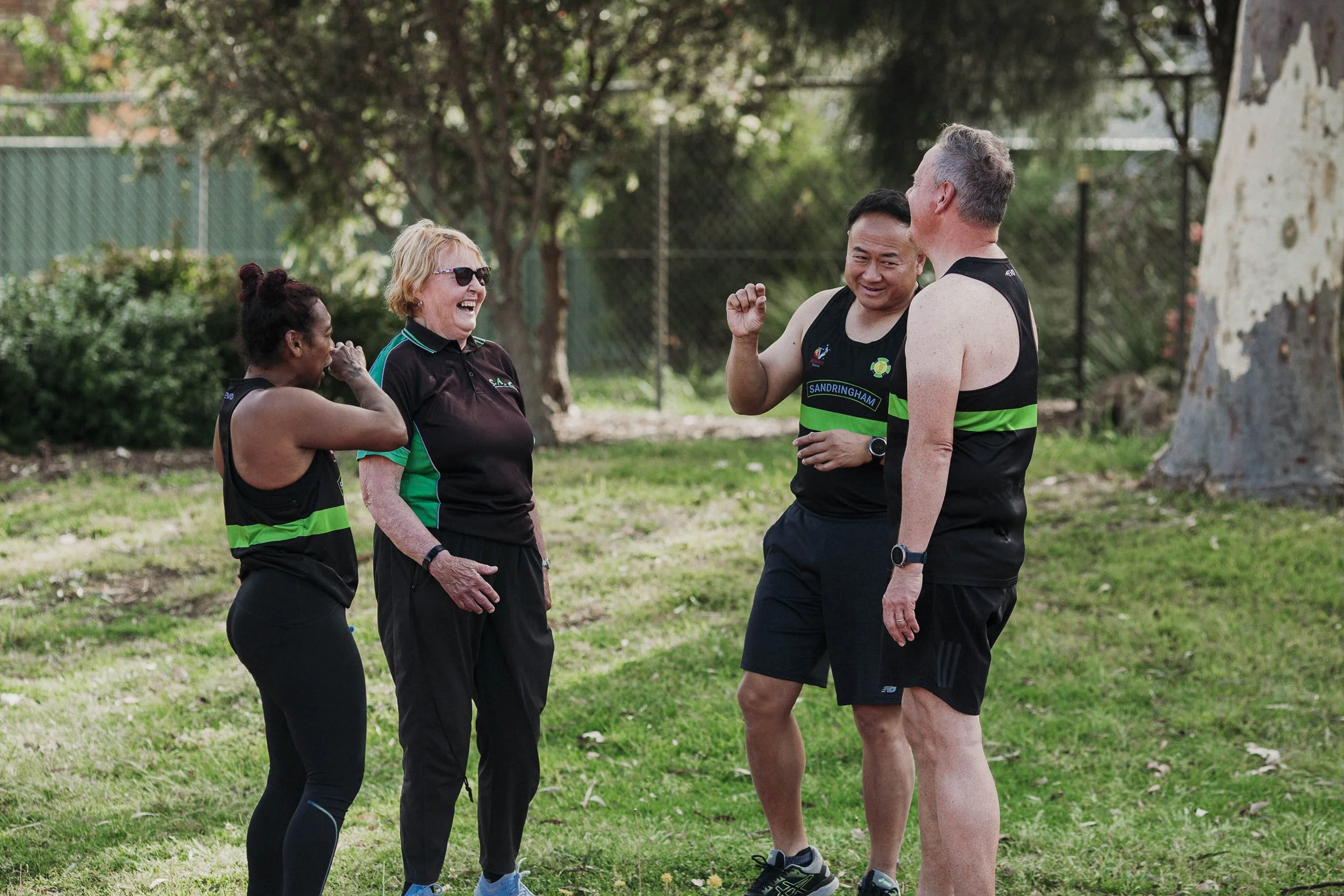 Sandringham masters athletes
