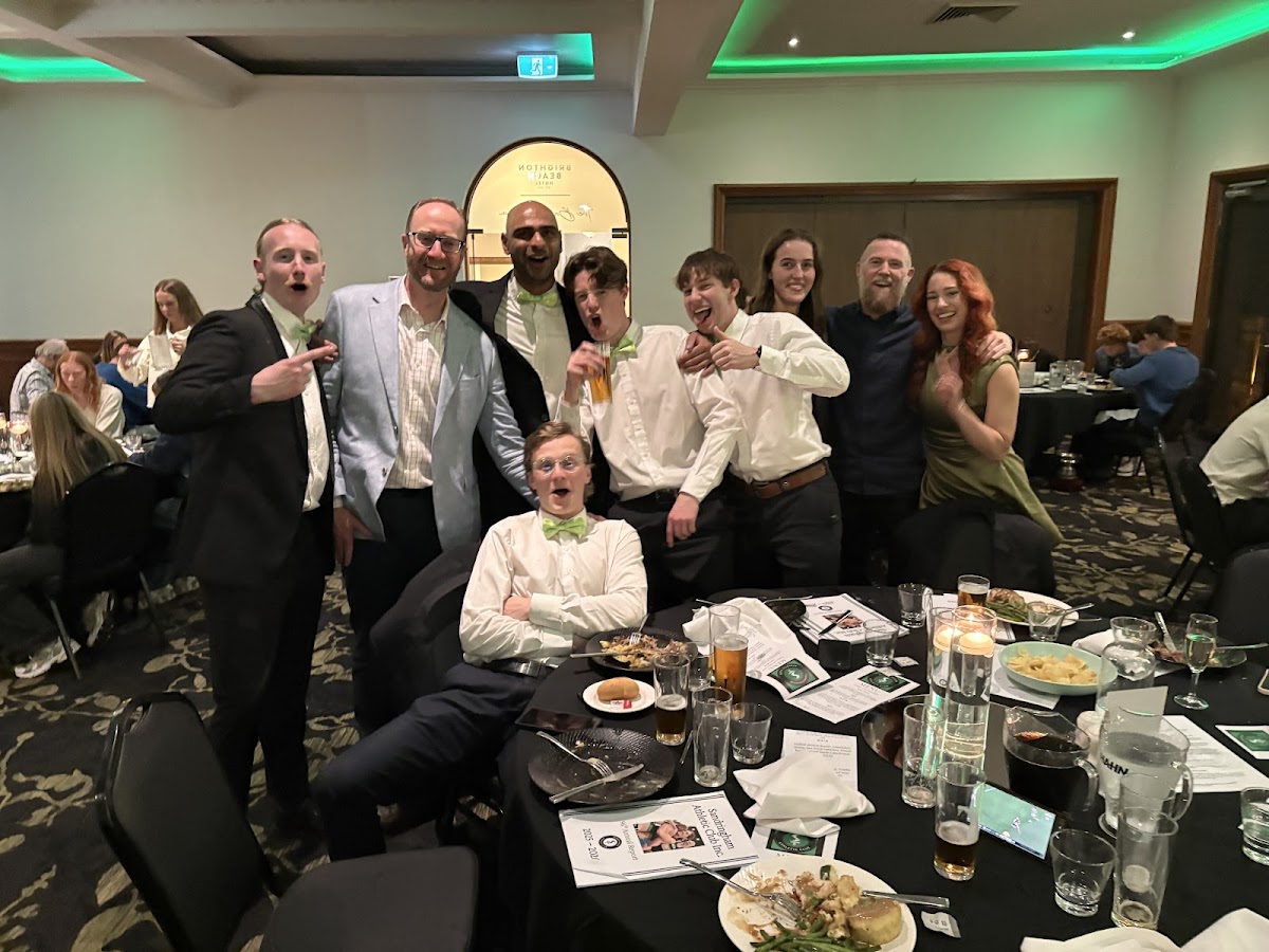 Members celebrating at the Awards Night