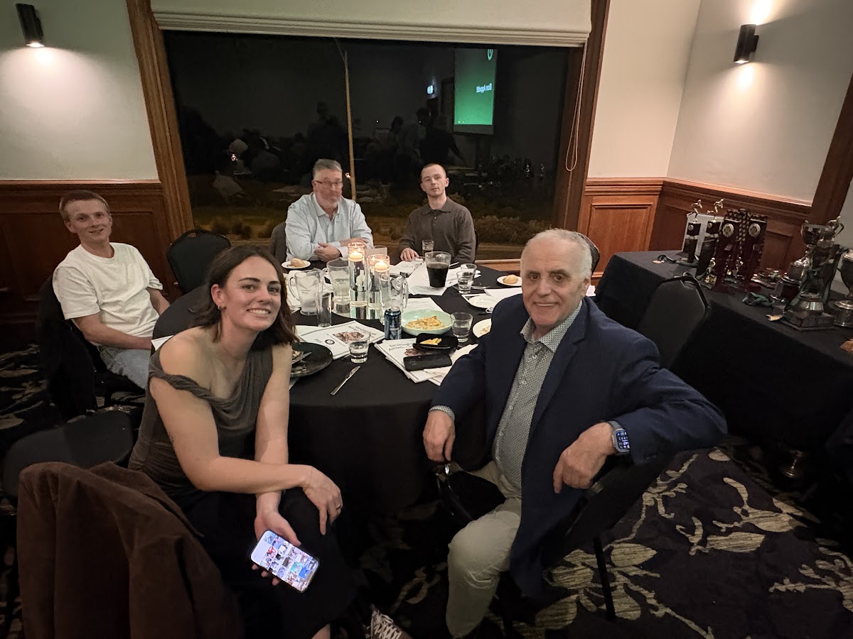 Sandy Aths members at the Awards Night